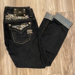 Miss Me Capri Jeans Size 28